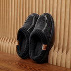 ⏰Limited-Time 70% OFF –Men's Suede Slippers - Waterproof, Warm Lining, Arch Support, Lightweight