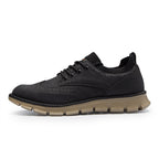 💥 12 HOURS. NO PAIN. – Men’s Vintage Leather Oxford Sneakers – Lightweight, Breathable, Arch Support, Flexible Non-Slip Sole