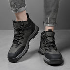 Men’s Composite Toe Orthotic Hiking Work Boots – Puncture-Resistant, Arch Support, Wide Toe Box, All-Day Stability