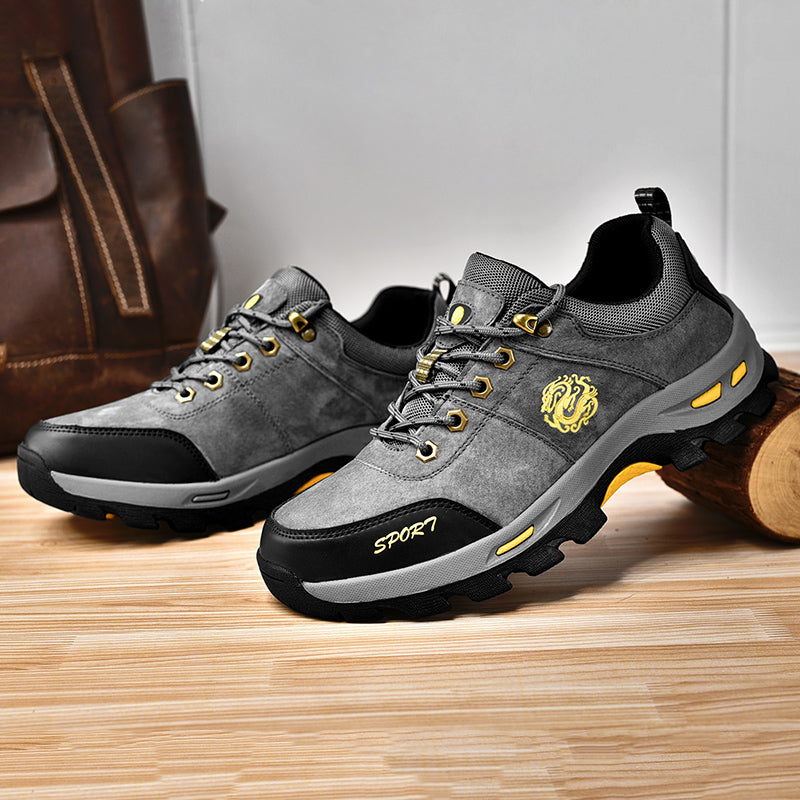 ⏰Limited-Time 70% OFF– Men’s Non-Slip Hiking Shoes – Durable, Water-Resistant, Wide Fit with Cushioned Support