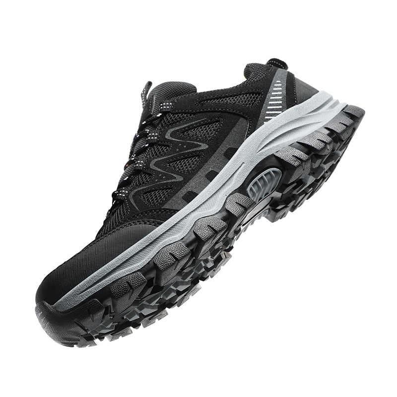 Men’s Athletic Work Shoes – Arch Support, Wide Toe Box, Breathable, Lightweight, Non-Slip, Built for Hiking & Outdoor Use