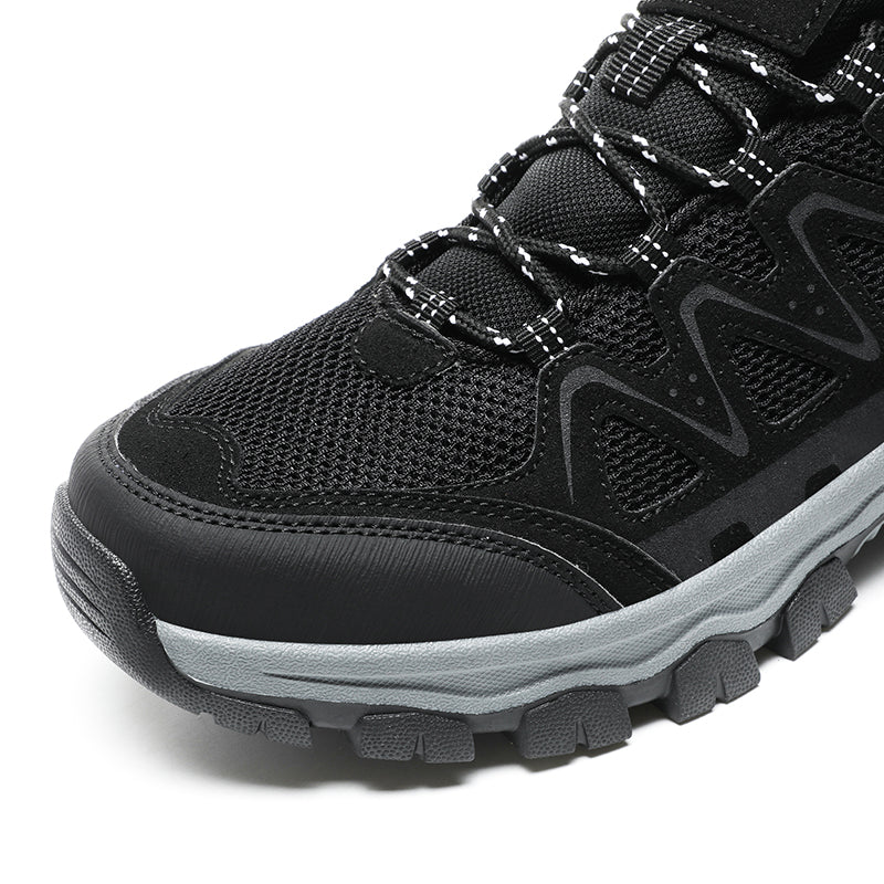 Men’s Athletic Work Shoes – Arch Support, Wide Toe Box, Breathable, Lightweight, Non-Slip, Built for Hiking & Outdoor Use