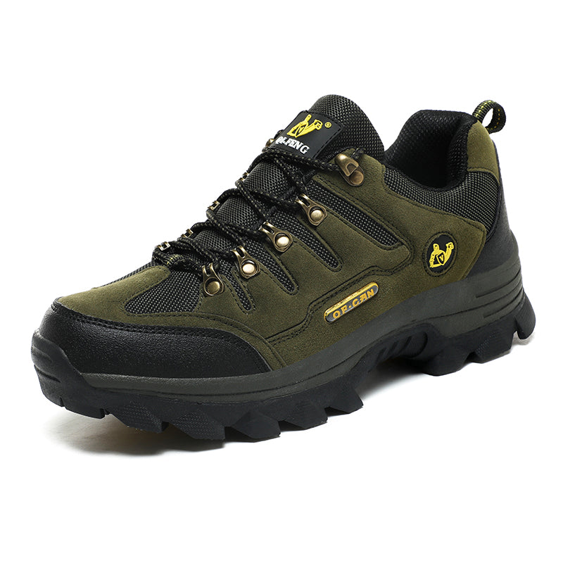 Men’s Rugged Outdoor Shoes – Wide Toe Comfort, Strong Grip & Built for Tough Terrain