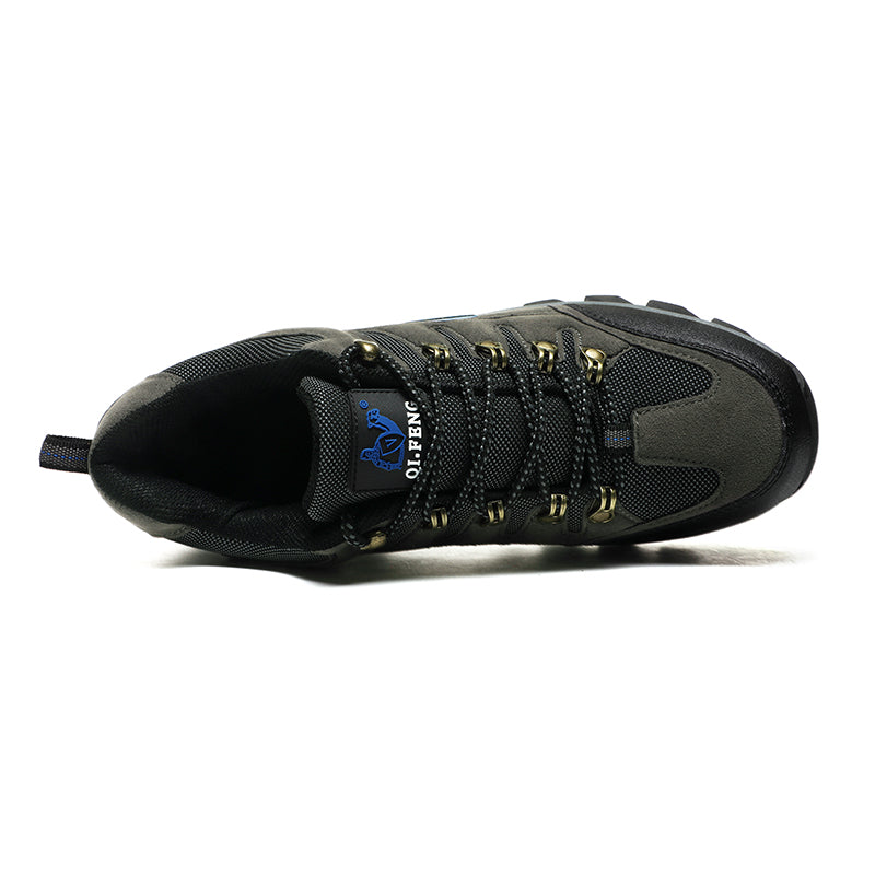 Men’s Rugged Outdoor Shoes – Wide Toe Comfort, Strong Grip & Built for Tough Terrain