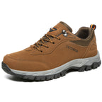 (💥Top Rated Choice) Men’s Athletic Work Shoes, Composite Toe, Arch Support, Wide Fit, Lightweight & Slip-Resistant for Hiking & Work
