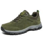 (💥Top Rated Choice) Men’s Athletic Work Shoes, Composite Toe, Arch Support, Wide Fit, Lightweight & Slip-Resistant for Hiking & Work