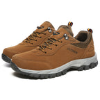 (💥Top Rated Choice) Men’s Athletic Work Shoes, Composite Toe, Arch Support, Wide Fit, Lightweight & Slip-Resistant for Hiking & Work