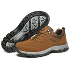 (💥Top Rated Choice) Men’s Athletic Work Shoes, Composite Toe, Arch Support, Wide Fit, Lightweight & Slip-Resistant for Hiking & Work