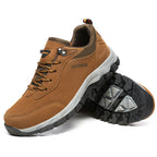 (💥Top Rated Choice) Men’s Athletic Work Shoes, Composite Toe, Arch Support, Wide Fit, Lightweight & Slip-Resistant for Hiking & Work