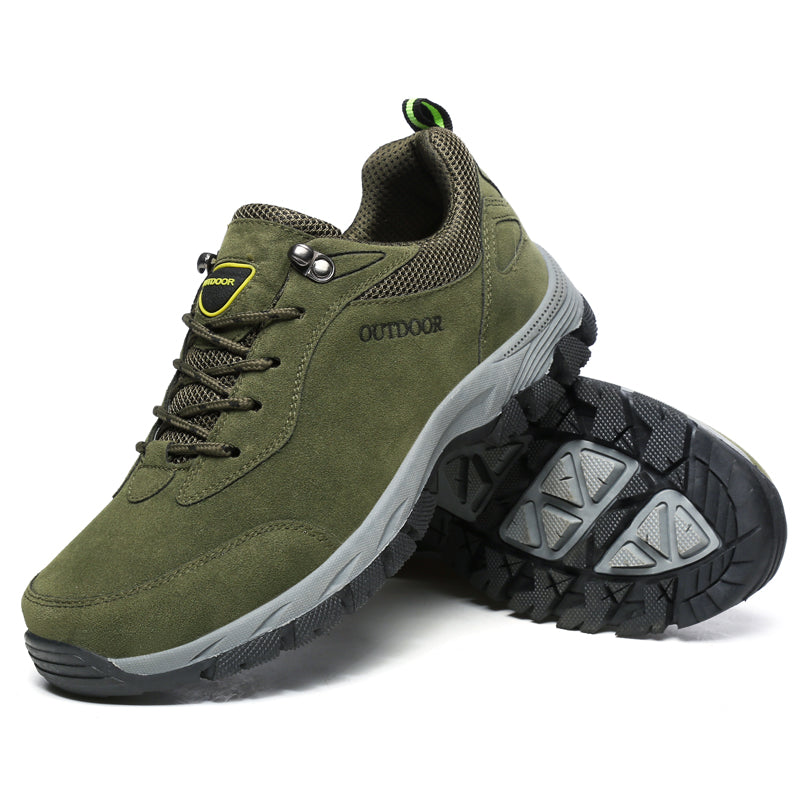 (💥Top Rated Choice) Men’s Athletic Work Shoes, Composite Toe, Arch Support, Wide Fit, Lightweight & Slip-Resistant for Hiking & Work