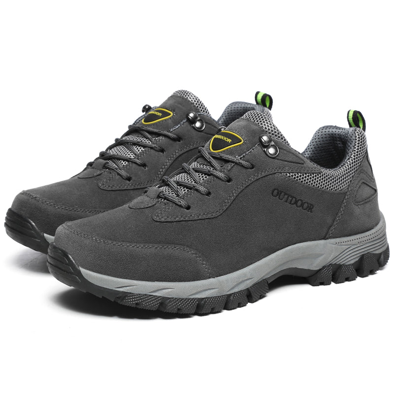 (💥Top Rated Choice) Men’s Athletic Work Shoes, Composite Toe, Arch Support, Wide Fit, Lightweight & Slip-Resistant for Hiking & Work