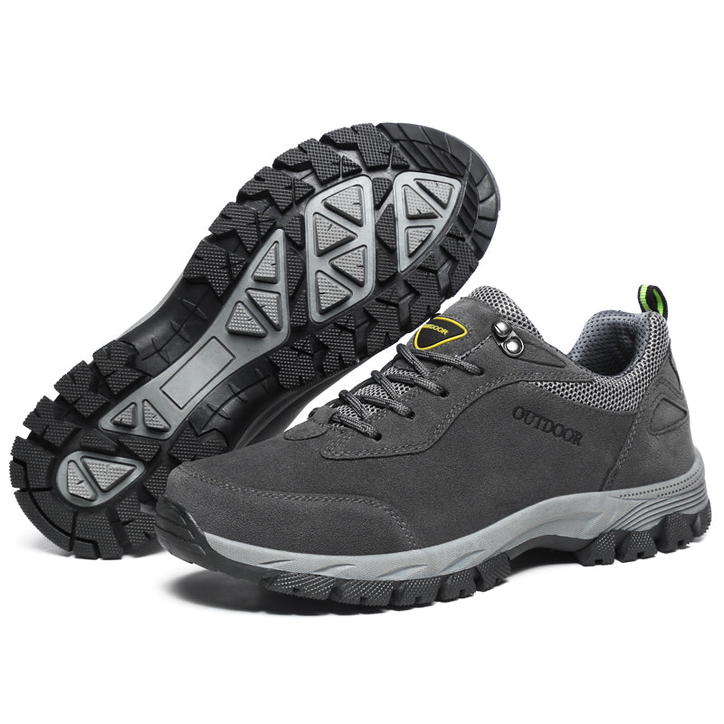 (💥Top Rated Choice) Men’s Athletic Work Shoes, Composite Toe, Arch Support, Wide Fit, Lightweight & Slip-Resistant for Hiking & Work