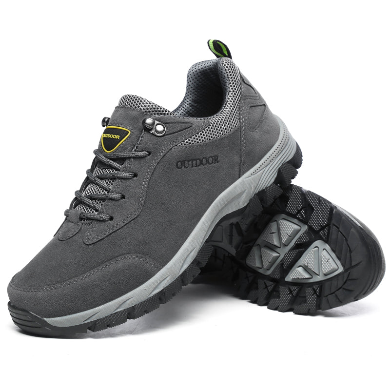 (💥Top Rated Choice) Men’s Athletic Work Shoes, Composite Toe, Arch Support, Wide Fit, Lightweight & Slip-Resistant for Hiking & Work