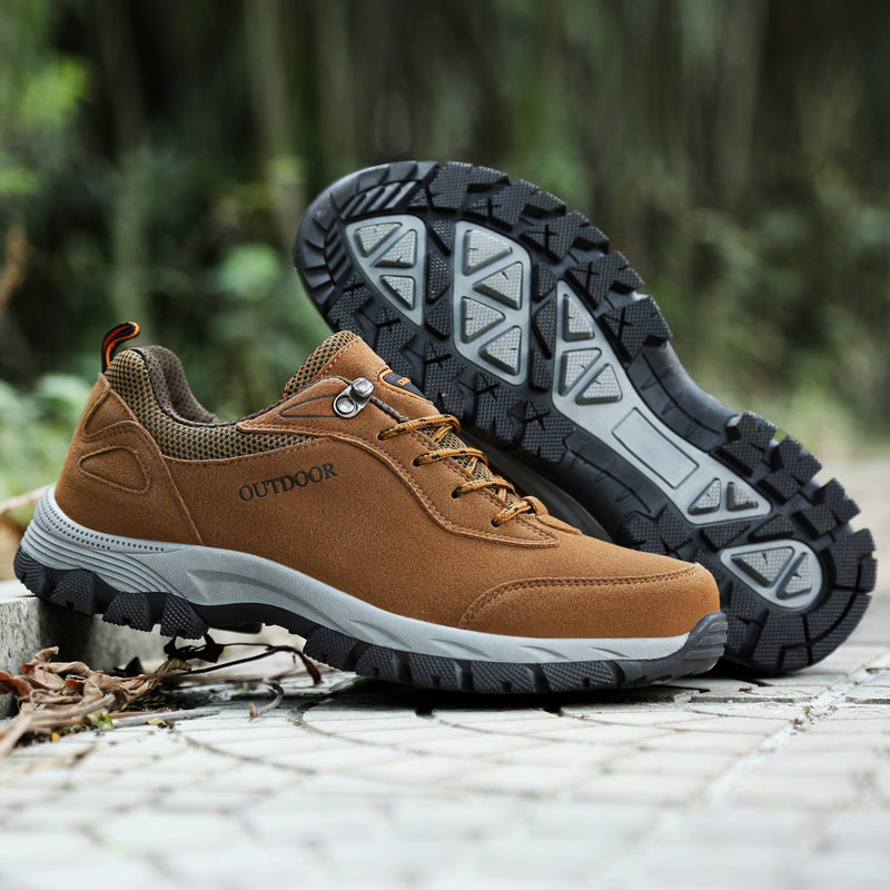 (💥Top Rated Choice) Men’s Athletic Work Shoes, Composite Toe, Arch Support, Wide Fit, Lightweight & Slip-Resistant for Hiking & Work
