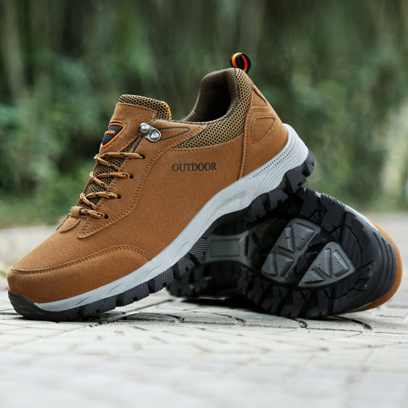 (💥Top Rated Choice) Men’s Athletic Work Shoes, Composite Toe, Arch Support, Wide Fit, Lightweight & Slip-Resistant for Hiking & Work