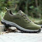 (💥Top Rated Choice) Men’s Athletic Work Shoes, Composite Toe, Arch Support, Wide Fit, Lightweight & Slip-Resistant for Hiking & Work
