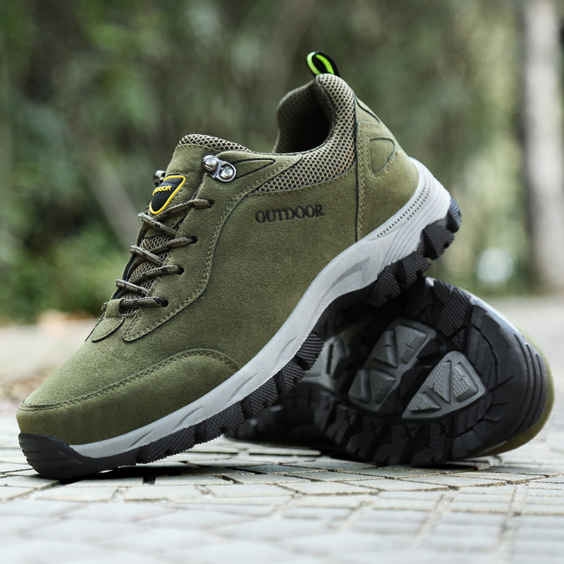 (💥Top Rated Choice) Men’s Athletic Work Shoes, Composite Toe, Arch Support, Wide Fit, Lightweight & Slip-Resistant for Hiking & Work