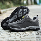 (💥Top Rated Choice) Men’s Athletic Work Shoes, Composite Toe, Arch Support, Wide Fit, Lightweight & Slip-Resistant for Hiking & Work
