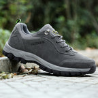 (💥Top Rated Choice) Men’s Athletic Work Shoes, Composite Toe, Arch Support, Wide Fit, Lightweight & Slip-Resistant for Hiking & Work