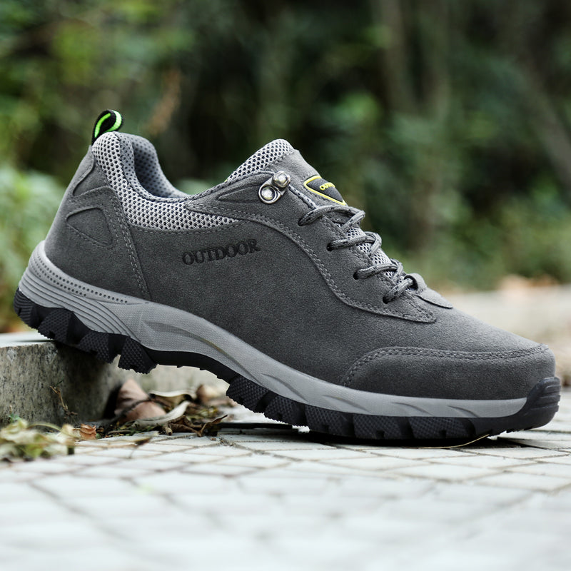 (💥Top Rated Choice) Men’s Athletic Work Shoes, Composite Toe, Arch Support, Wide Fit, Lightweight & Slip-Resistant for Hiking & Work