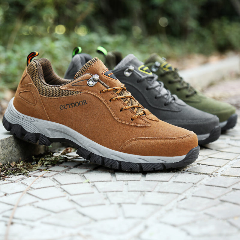 (💥Top Rated Choice) Men’s Athletic Work Shoes, Composite Toe, Arch Support, Wide Fit, Lightweight & Slip-Resistant for Hiking & Work