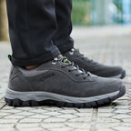 (💥Top Rated Choice) Men’s Athletic Work Shoes, Composite Toe, Arch Support, Wide Fit, Lightweight & Slip-Resistant for Hiking & Work