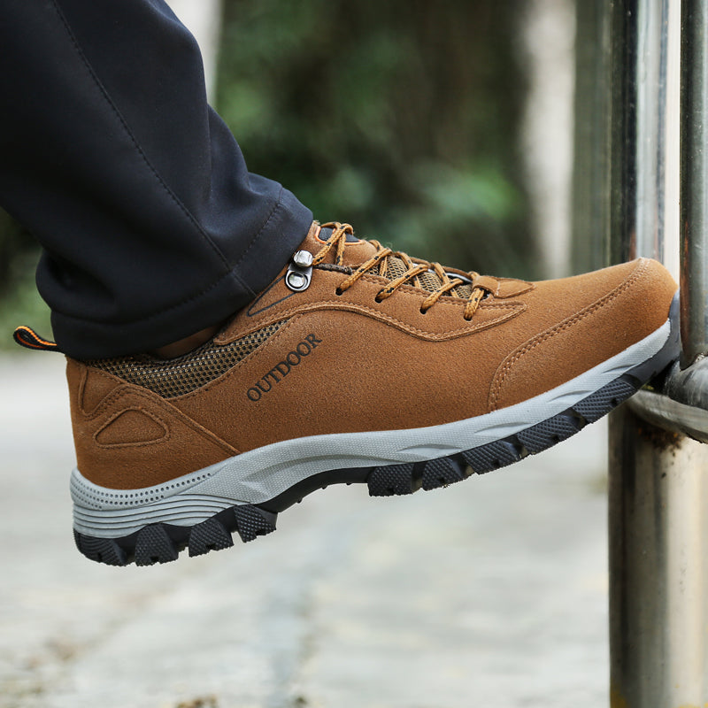 (💥Top Rated Choice) Men’s Athletic Work Shoes, Composite Toe, Arch Support, Wide Fit, Lightweight & Slip-Resistant for Hiking & Work