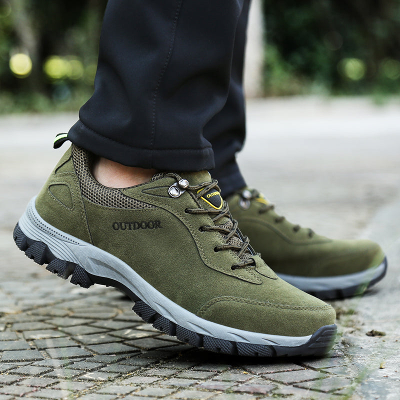 (💥Top Rated Choice) Men’s Athletic Work Shoes, Composite Toe, Arch Support, Wide Fit, Lightweight & Slip-Resistant for Hiking & Work
