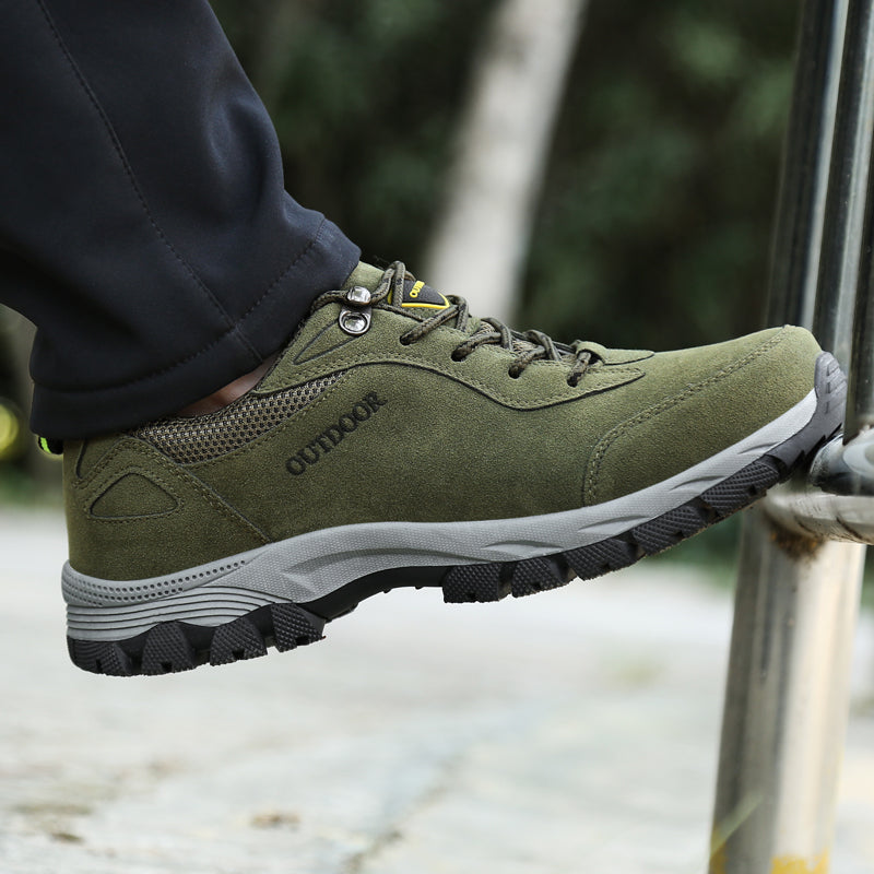 (💥Top Rated Choice) Men’s Athletic Work Shoes, Composite Toe, Arch Support, Wide Fit, Lightweight & Slip-Resistant for Hiking & Work