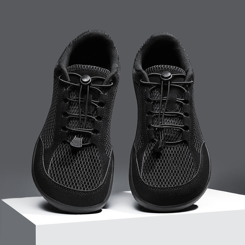 Men’s Barefoot Walking Shoes – Wide Toe Box, Breathable Mesh, Lightweight Comfort & Non-Slip Sole for Everyday Wear
