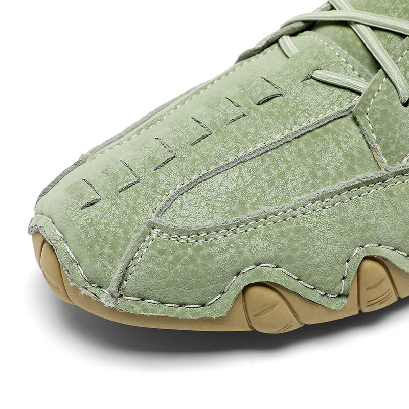 ⏰Limited Time Sale 70% OFF– Mens Casual Driving Shoes-Wide Toe, Arch Support, Waterproof, Pressure Relief Walking Sneakers