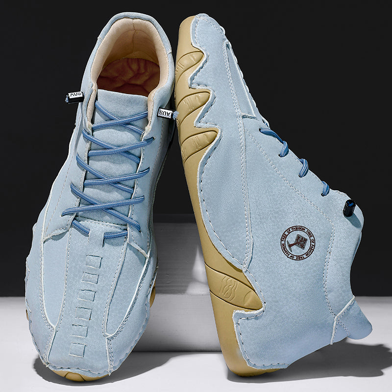 ⏰Limited Time Sale 70% OFF– Mens Casual Driving Shoes-Wide Toe, Arch Support, Waterproof, Pressure Relief Walking Sneakers