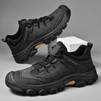 ⏰Limited-Time 70% OFF –Men's Orthopedic Outdoor Anti-Puncture Hiking Shoes–Arch Support, Non-Slip,Waterproof Anti-Sprain