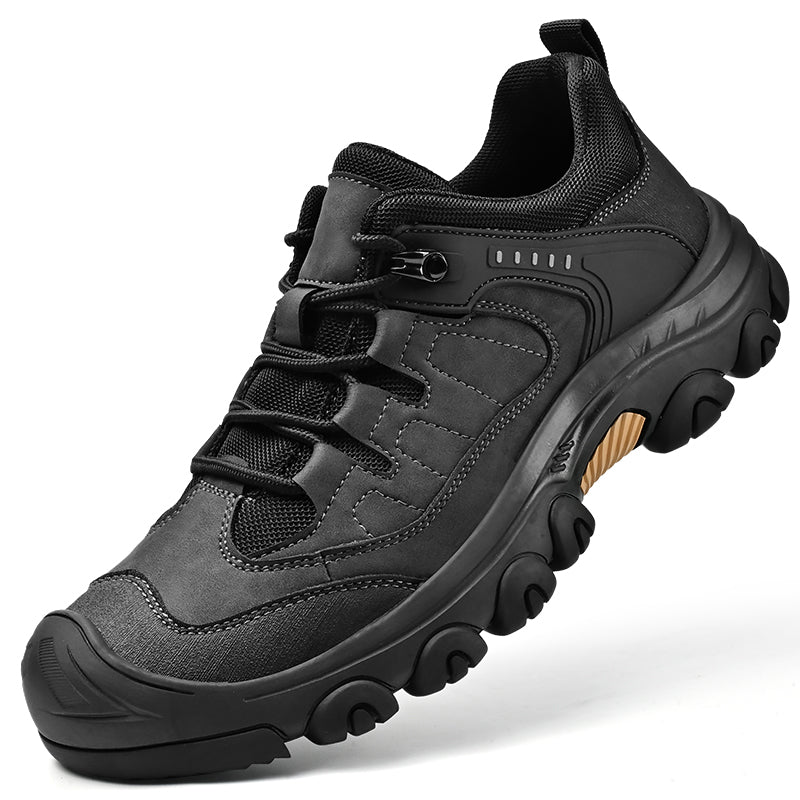 ⏰Limited-Time 70% OFF –Men's Orthopedic Outdoor Anti-Puncture Hiking Shoes–Arch Support, Non-Slip,Waterproof Anti-Sprain