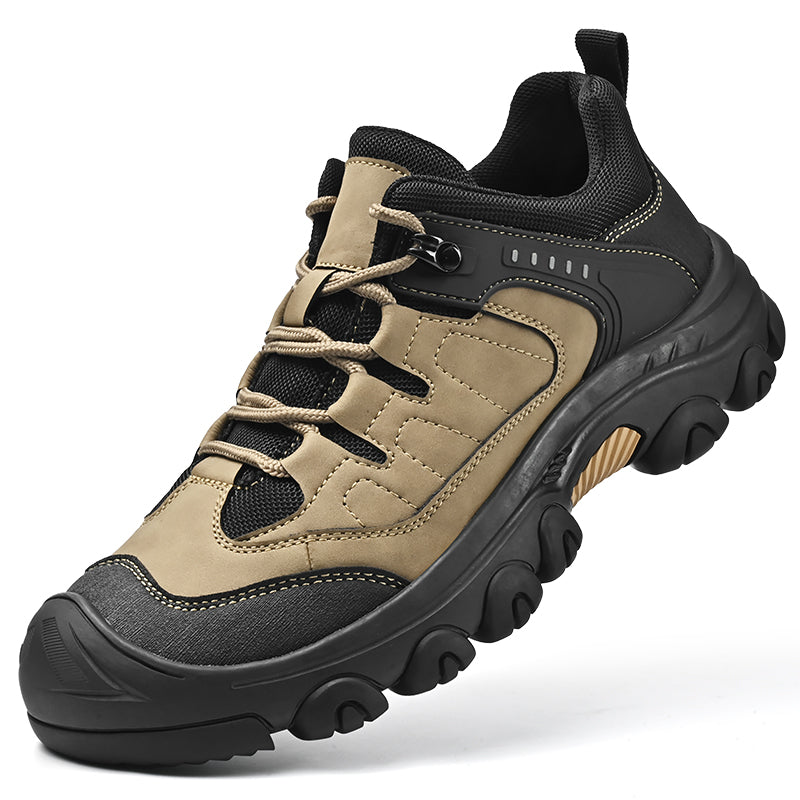 ⏰Limited-Time 70% OFF –Men's Orthopedic Outdoor Anti-Puncture Hiking Shoes–Arch Support, Non-Slip,Waterproof Anti-Sprain