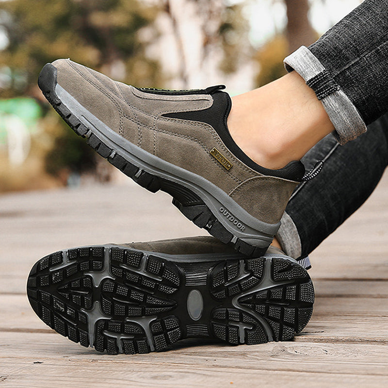 (🎁Free Socks And InsolesIncluded)Men's Comfortable Waterproof Orthopedic Walking Shoes Hiking Shoes(⏰Last Day 70% OFF🔥)