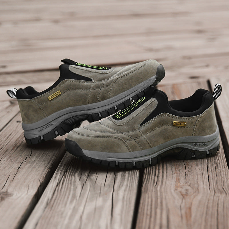 (🎁Free Socks And InsolesIncluded)Men's Comfortable Waterproof Orthopedic Walking Shoes Hiking Shoes(⏰Last Day 70% OFF🔥)