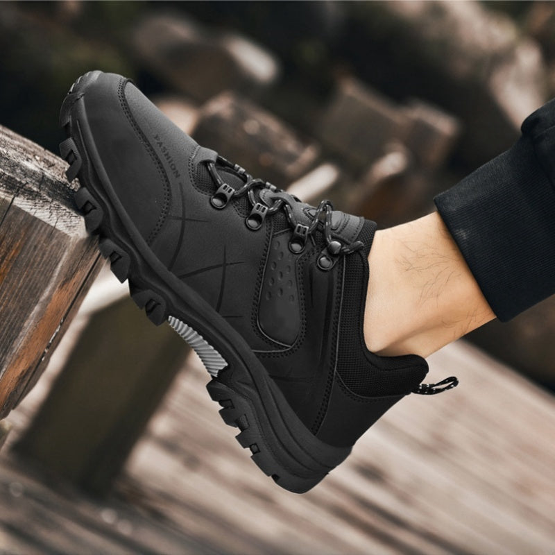 (💥NOW ON: 70% OFF Sale!🔥) Latest Men's Genuine Leather Non-Slip Waterproof Outdoor Hiking Shoes