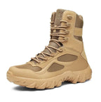 Men's Military Desert Combat Boots Waterproof Non-Slip Hiking Boots Work Boots