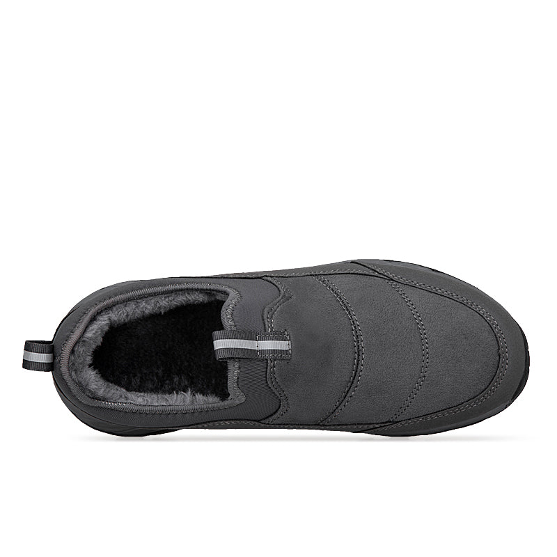 ⏰Limited-Time 70% OFF — Men’s Fleece-Lined Winter Shoes Easy Slip-On Fit • Wide Toe Box • Arch Support • Dry, Warm, Stable All Day