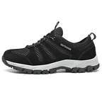 Men's Genuine Leather Breathable Lightweight Arch Support Hiking Orthopedic Shoes