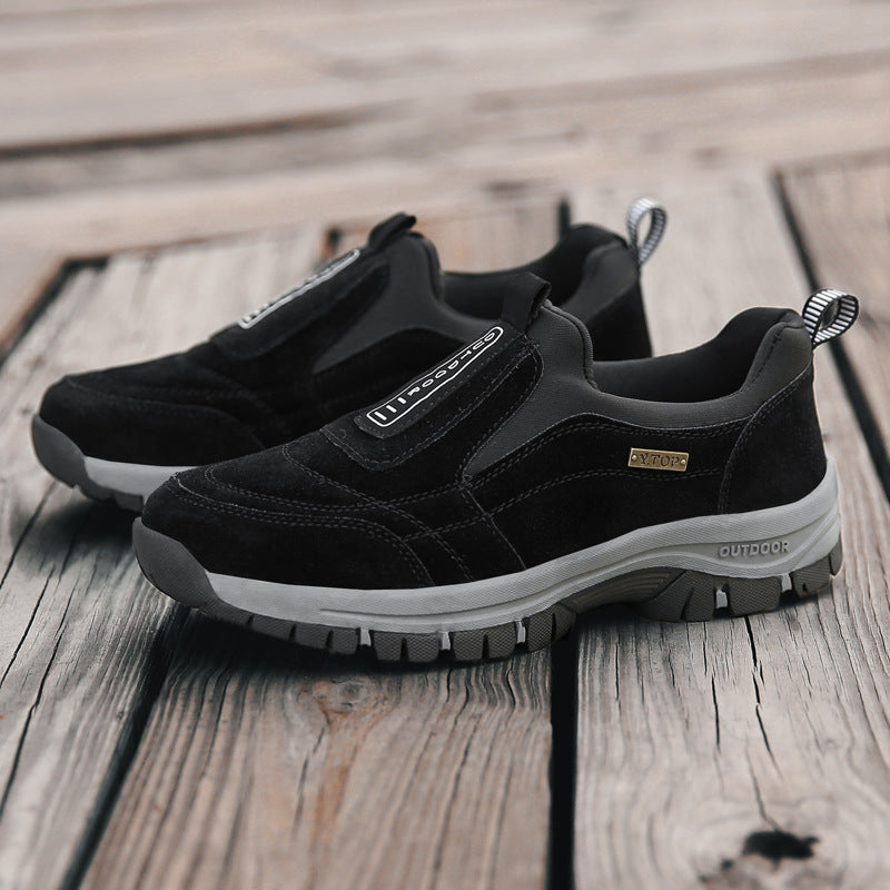 (🎁Free Socks And InsolesIncluded)Men's Comfortable Waterproof Orthopedic Walking Shoes Hiking Shoes(⏰Last Day 70% OFF🔥)