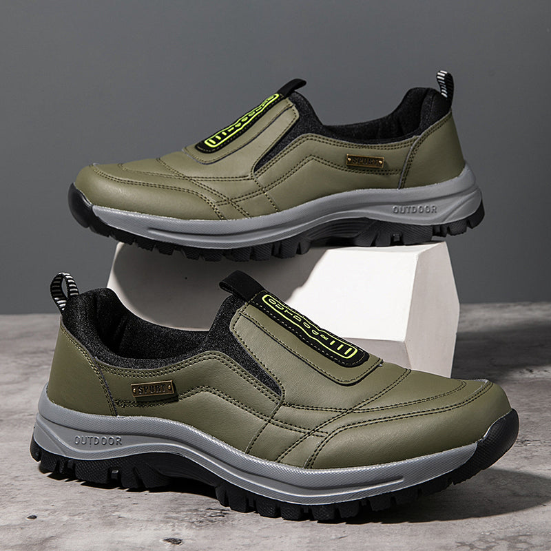 (🎁Free Socks And InsolesIncluded)Men's Comfortable Waterproof Orthopedic Walking Shoes Hiking Shoes(⏰Last Day 70% OFF🔥)