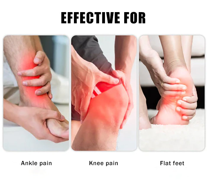 Men's Orthopedic Arch Support Wide Toe Ankle Support Hiking Shoes Waterproof Non-slip Anti-puncture Work Shoes