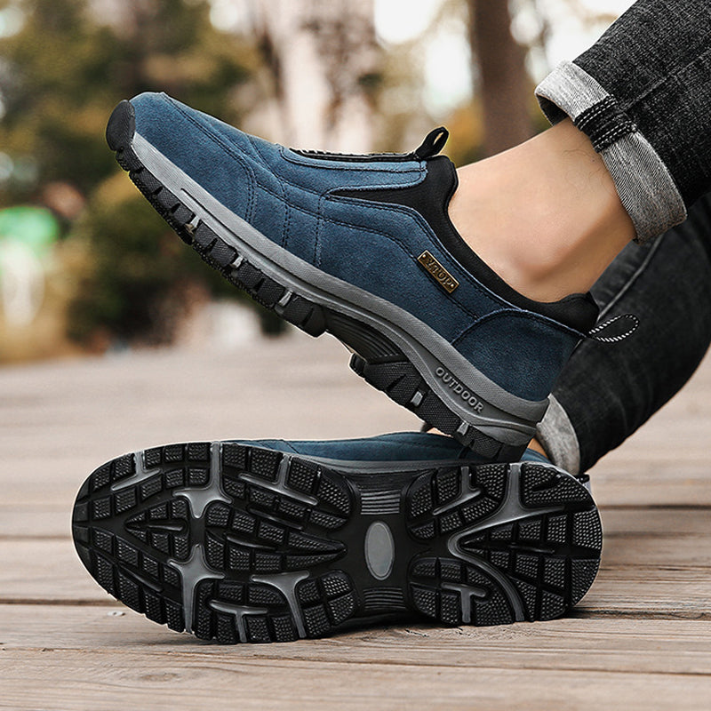 (🎁Free Socks And InsolesIncluded)Men's Comfortable Waterproof Orthopedic Walking Shoes Hiking Shoes(⏰Last Day 70% OFF🔥)