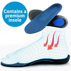 Men's Waterproof Puncture-Resistant Round-Toe Orthopedic Walking Hiking Shoes