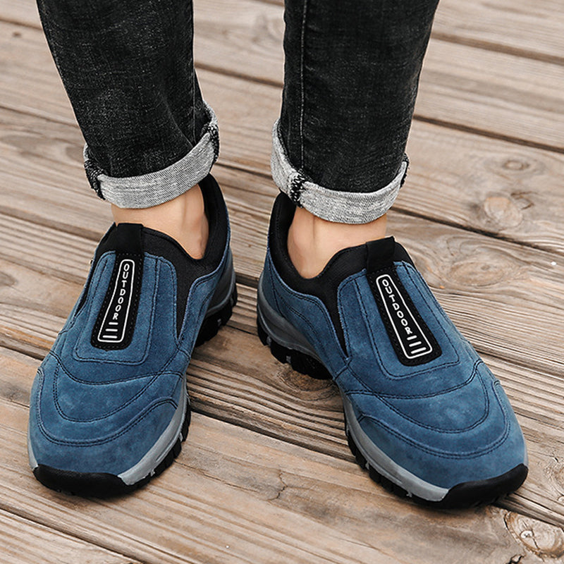 (🎁Free Socks And InsolesIncluded)Men's Comfortable Waterproof Orthopedic Walking Shoes Hiking Shoes(⏰Last Day 70% OFF🔥)